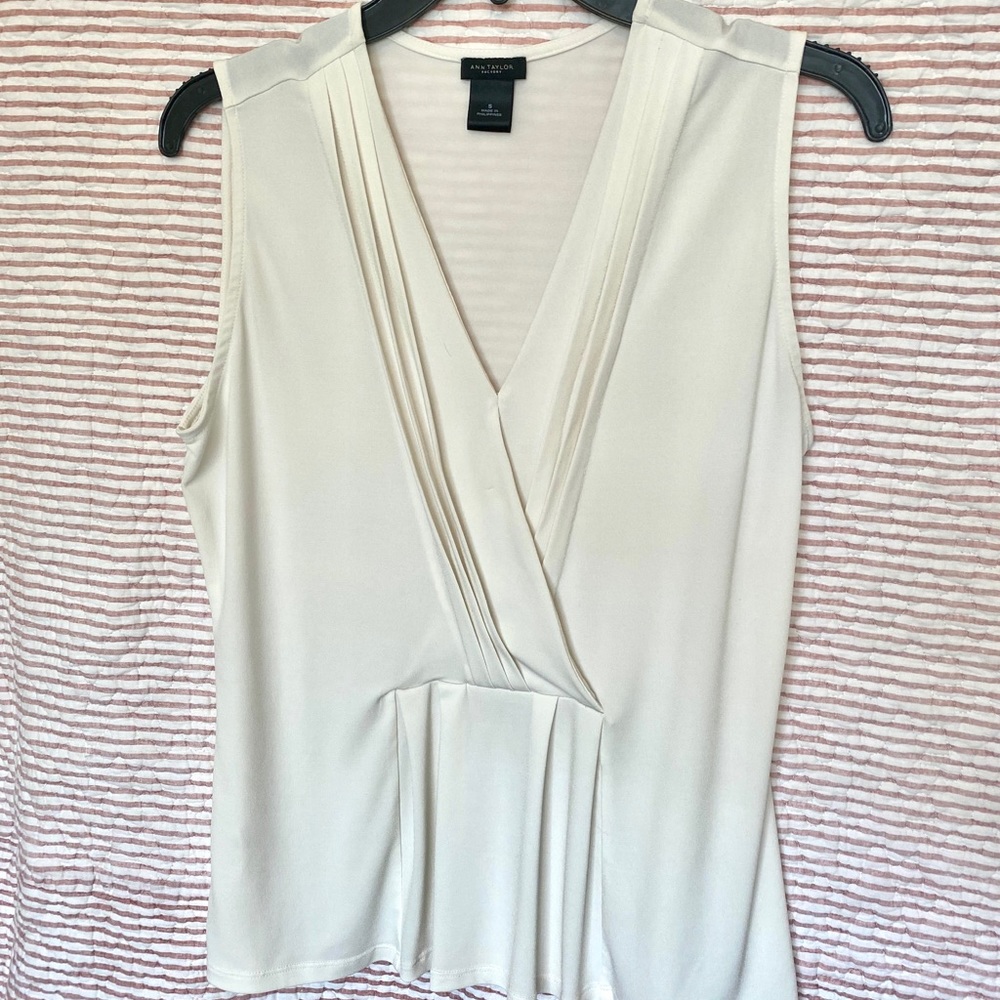 Sleeveless Ann Taylor Factory Blouse